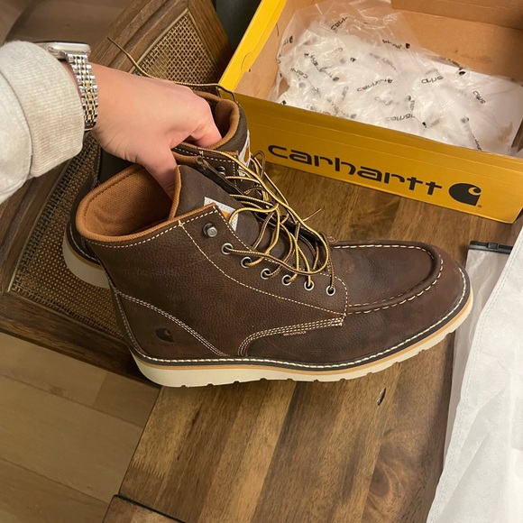 Carhartt 6” waterproof wedge boot men’s size 12 - Picture 7 of 10